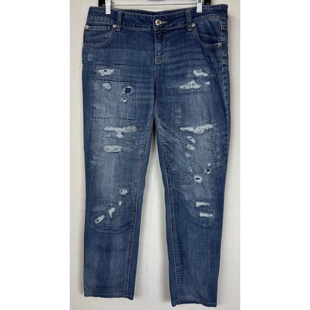 Maurices Blue Straight Jeans Women's Size 14